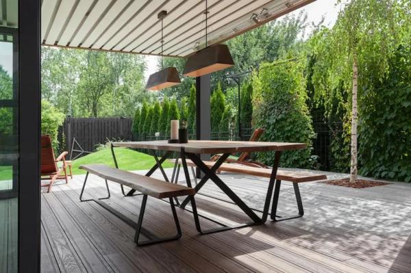 Красивые навесы: обзор популярных дизайнов и материалов