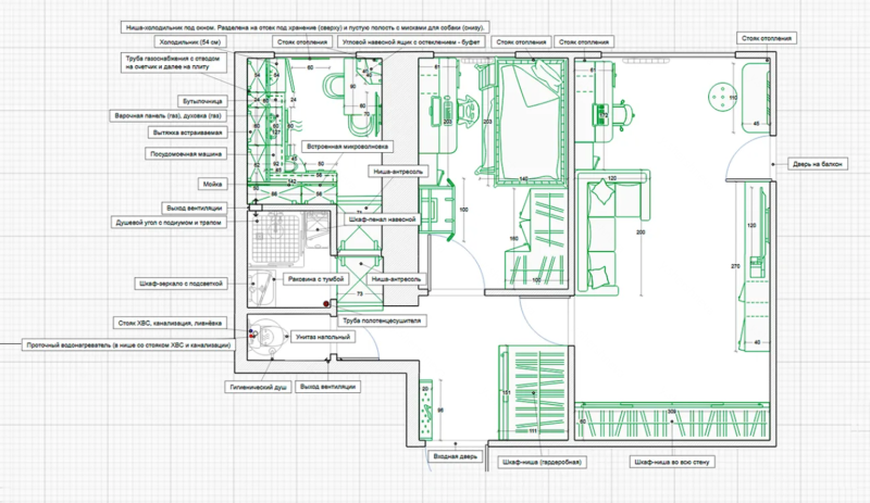 Дневник ремонта: как я обустраивал квартиру 44,1 м² и превысил бюджет на миллион