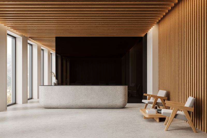 Как сделать реечный потолок — нестан­дартную альтерна­тиву натяжному