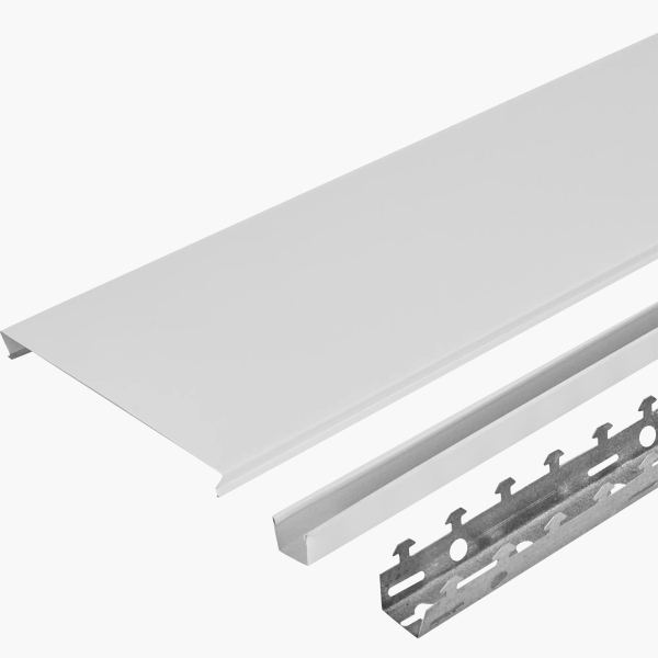 Как сделать реечный потолок — нестан­дартную альтерна­тиву натяжному