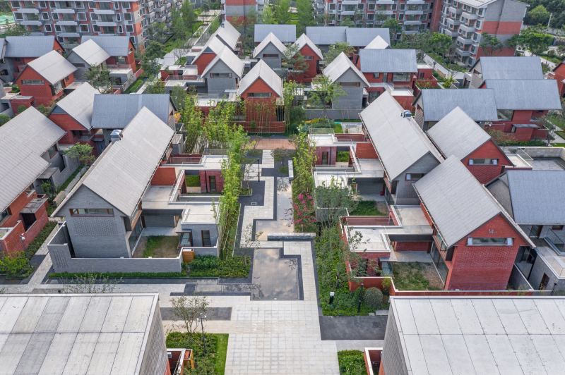 Сообщество Анжэньли в городе Чэнду, Китай