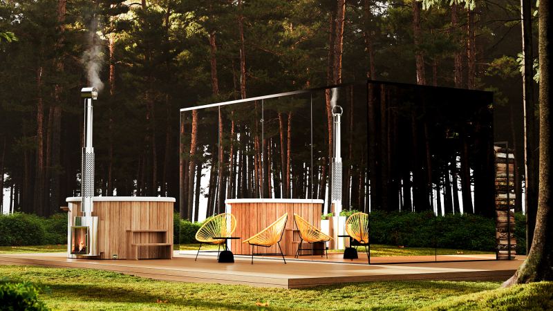 Зеркальные стены, сад без сорняков и другие новинки загородного дома