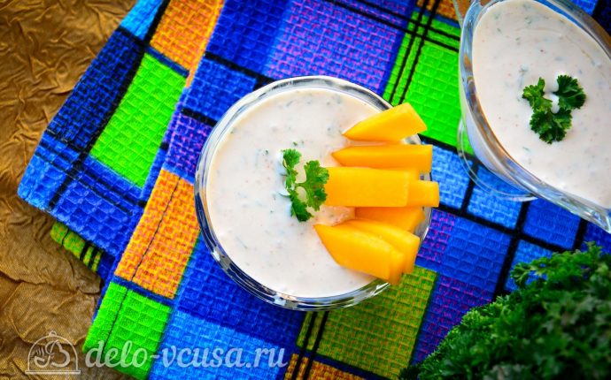 Соус Ранч с зеленью и чесноком готов