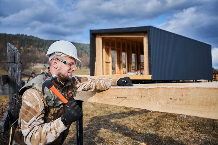 Пошаговая инструкция по сборке каркасной бытовки 3х6