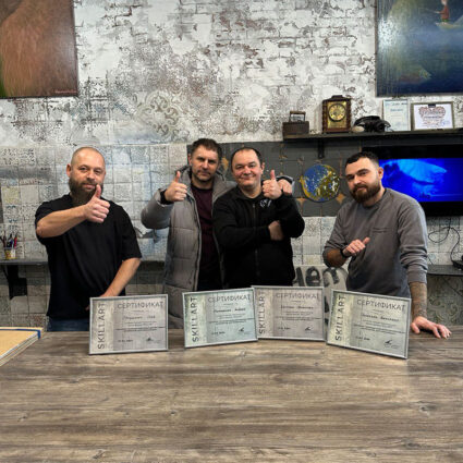 Обучение декоративной штукатурки