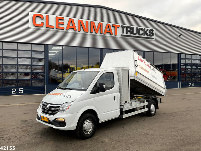 SAIC Maxus EV80 LWB Veegvuilkipper 100% elektrisch Just 12.225 km! - Мусоровоз: фото 1