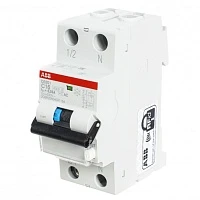Дифференциальный автомат ABB DS201 C16 AC30 2P C 16A 30мА тип АС
